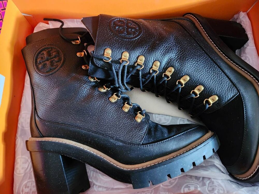 Tory Burch Miller NWT Sole Bootie. These stylish boots feature a blend of leathe